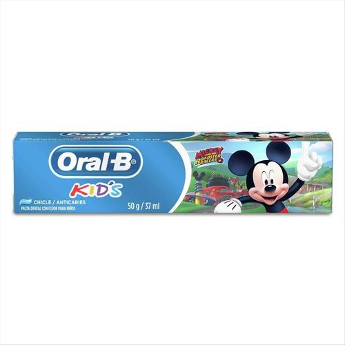 Creme Dental Infantil Anticárie Oral B Kids Mickey Chiclete 50g