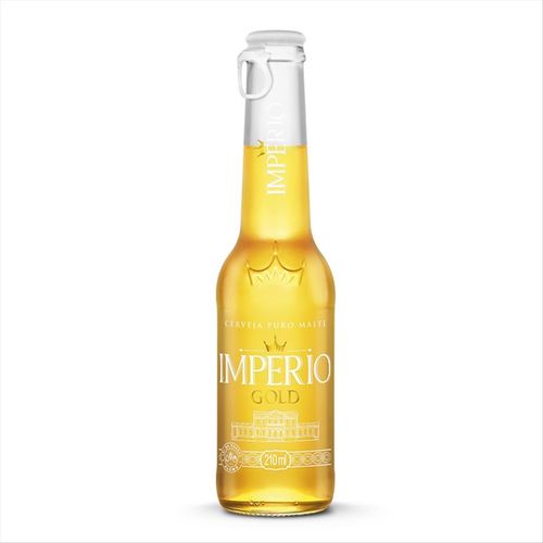 Cerveja Império Gold Long Neck 210ml