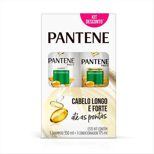 Kit Shampoo + Condicionador Pantene Pro V Restauração