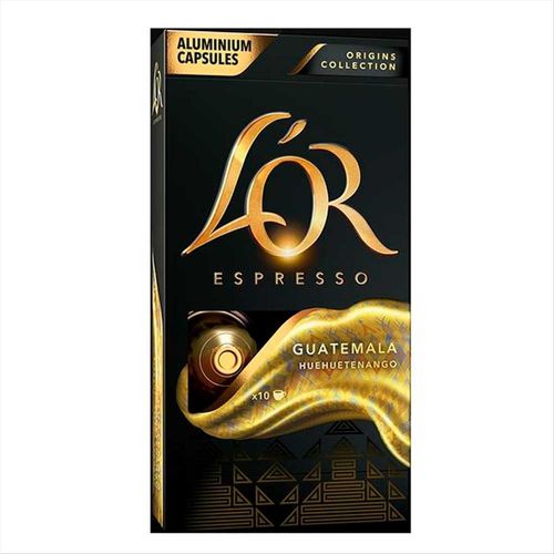 Cápsulas de Café Espresso Guatemala L'Or com 10 Unidades