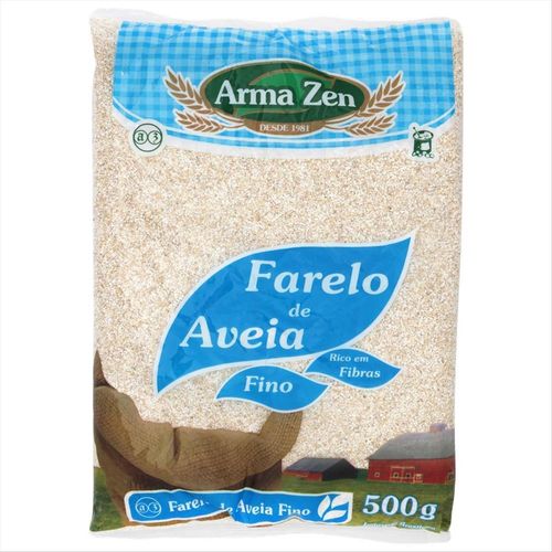 Farelo De Aveia Fino Arma Zen 500g