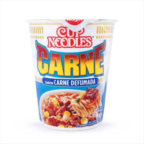 Massa Instantânea Cup Noodles Carne Copo 67g