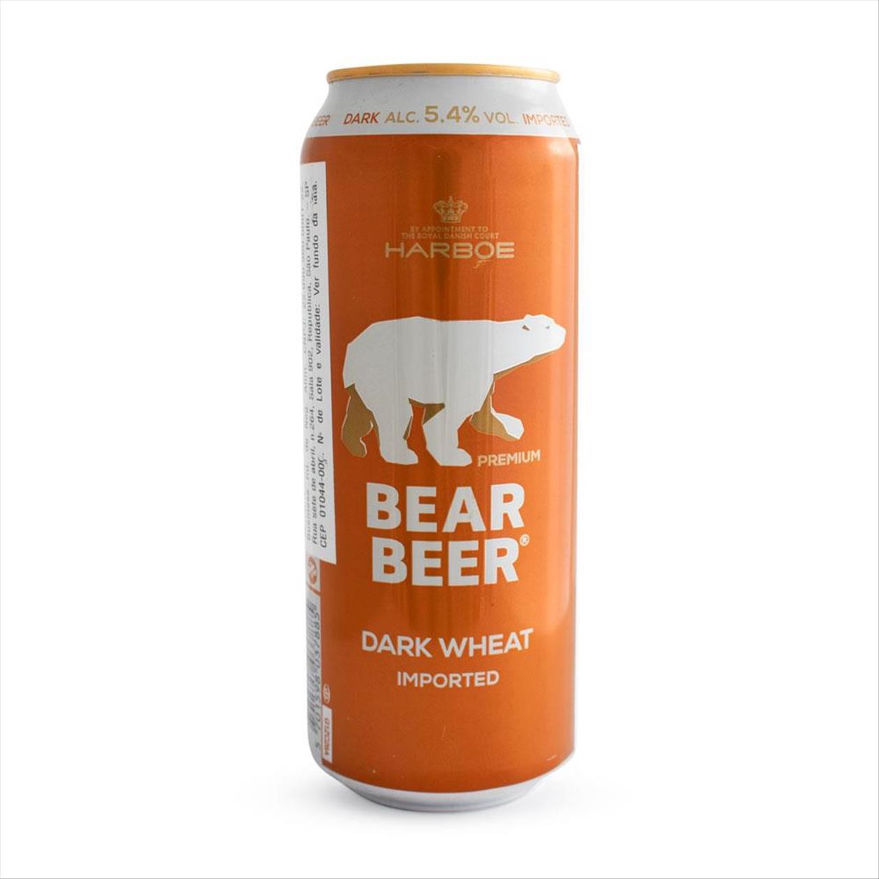 Cerveja Dinamarquesa Bear Beer German Weizen Lata 500ml - Zona Sul