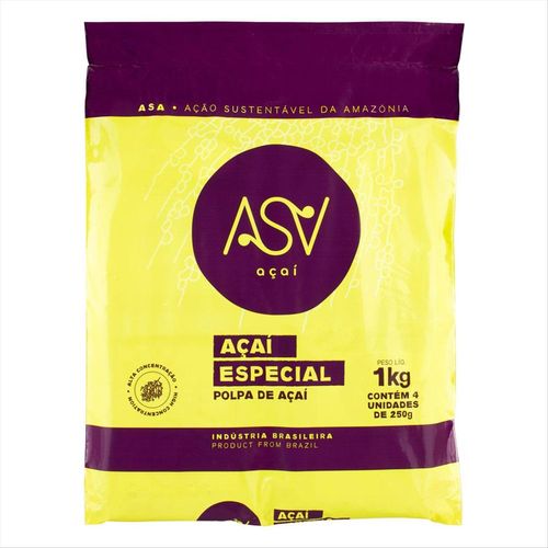 Polpa de Açaí ASA 1kg