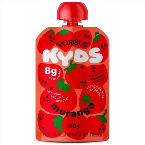 Iogurte Yorgus Kyds Morango 100g