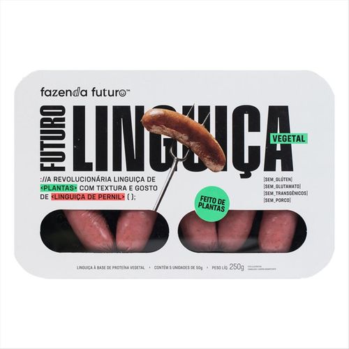 Linguiça De Pernil Vegetal Fazenda Futuro 250g