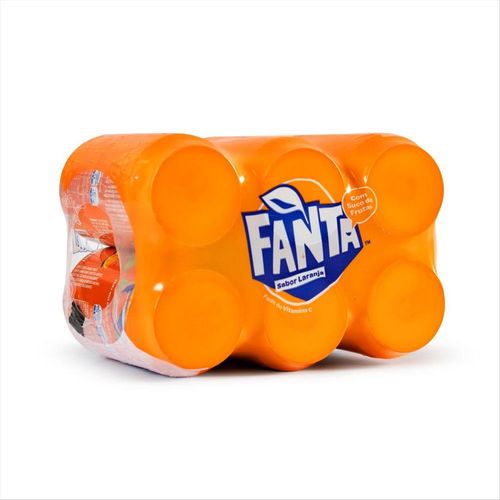 Refrigerante Fanta Laranja Pack Leve Mais e Pague Menos 350ml cada