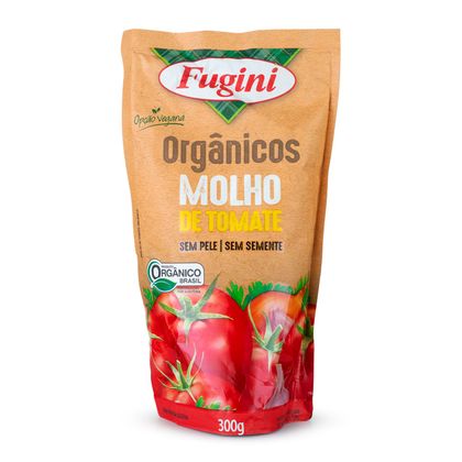 Molho de Tomate Orgânico Sachê Fugini 300g