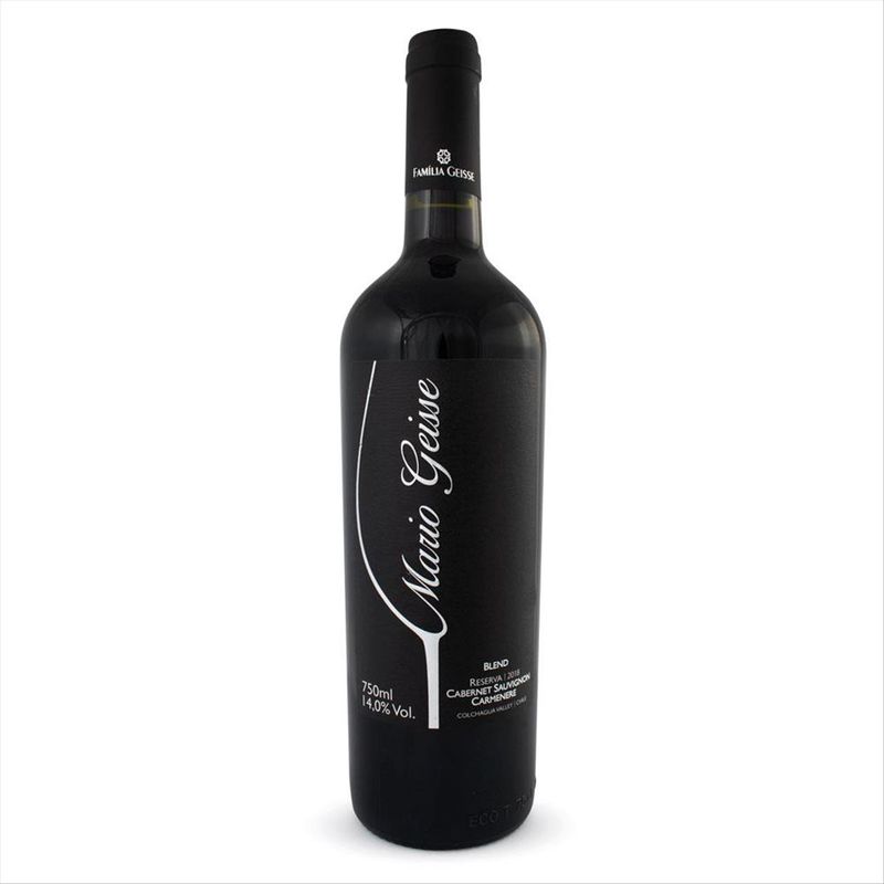 Vinho Tinto Chileno Mario Geisse Blend Reserva Garrafa 750ml