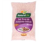 Sal Rosa do Himalaia Moído Natural Life Pacote 500g