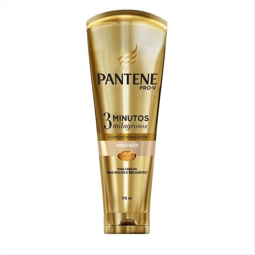 Condicionador De Cabelos Pantene 3 Minutos Milagrosos Hidratação 170