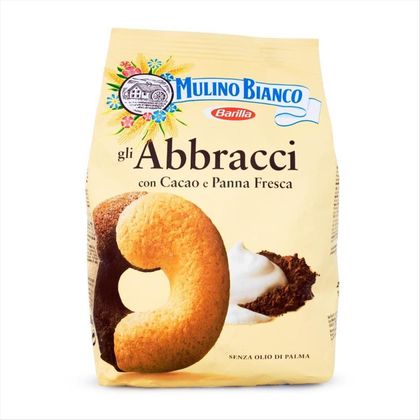 Biscoito Amanteigado Barilla Mulino Bianco Abbracci  350 g