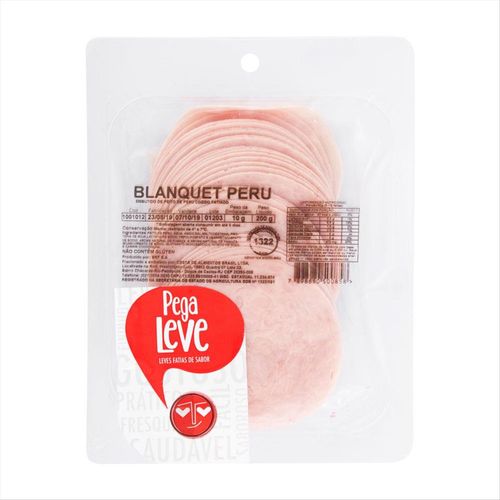 Blanquet De Peru Em Fatias Pega Leve 200g