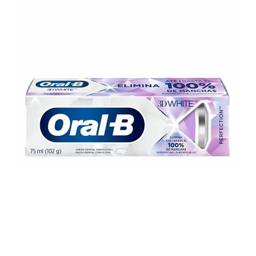 Creme Dental Oral B 3D White Perfection 102g