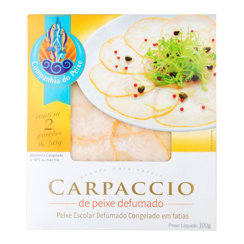 Carpaccio De Haddock Damm  Cia do Peixe A Vácuo 100g