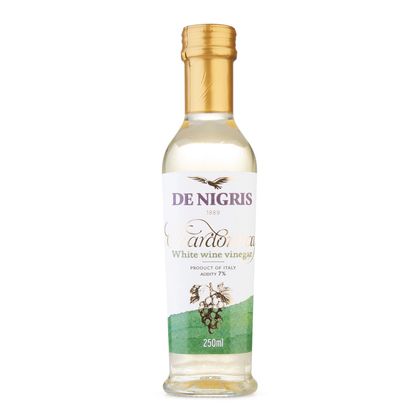 Vinagre de Vinho Branco Chardonnay De Nigris 250ml
