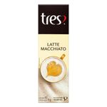 Cápsulas De Café Tres Latte Macchiato Caixa Com 10 Unidades 11g Cada