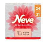 Papel Higiênico Folha Dupla Neve Toque De Seda Dermacare Pacote Leve 24 Pague 21 Unidades