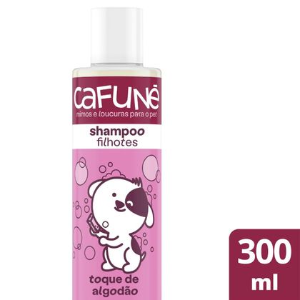Shampoo para Cães Cafuné Filhotes 300ml
