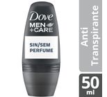 Desodorante Antitranspirante Roll On Dove Men+Care Sem Perfume 50ml