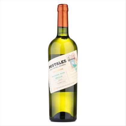 Vinho Branco Argentino Postales Sauvignon Blanc Garrafa 750ml