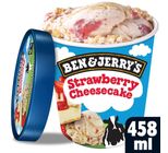 Sorvete Ben e Jerry's Strawberry Cheesecake Pote 458ml