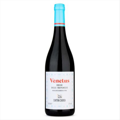 Vinho Tinto Italiano Venetus Rosso Delle Trevenezie Garrafa 750ml