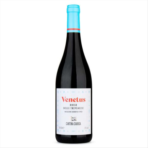 Vinho Tinto Italiano Venetus Rosso Delle Trevenezie Garrafa 750ml