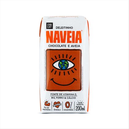 Bebida Naveia Deleitinho Chocolate 200ml