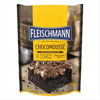 Mistura para bolo Chocomousse Fleischmann 400g
