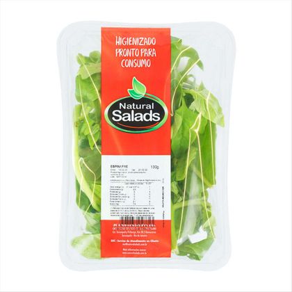 Salada Pronta Natural Salads Espinafre  130 g