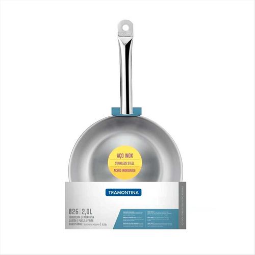 Frigideira em Aço Inox Tramontina Profissional 26cm
