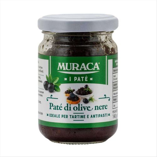 Patê de Azeitona Preta Italiano Muraca 140g