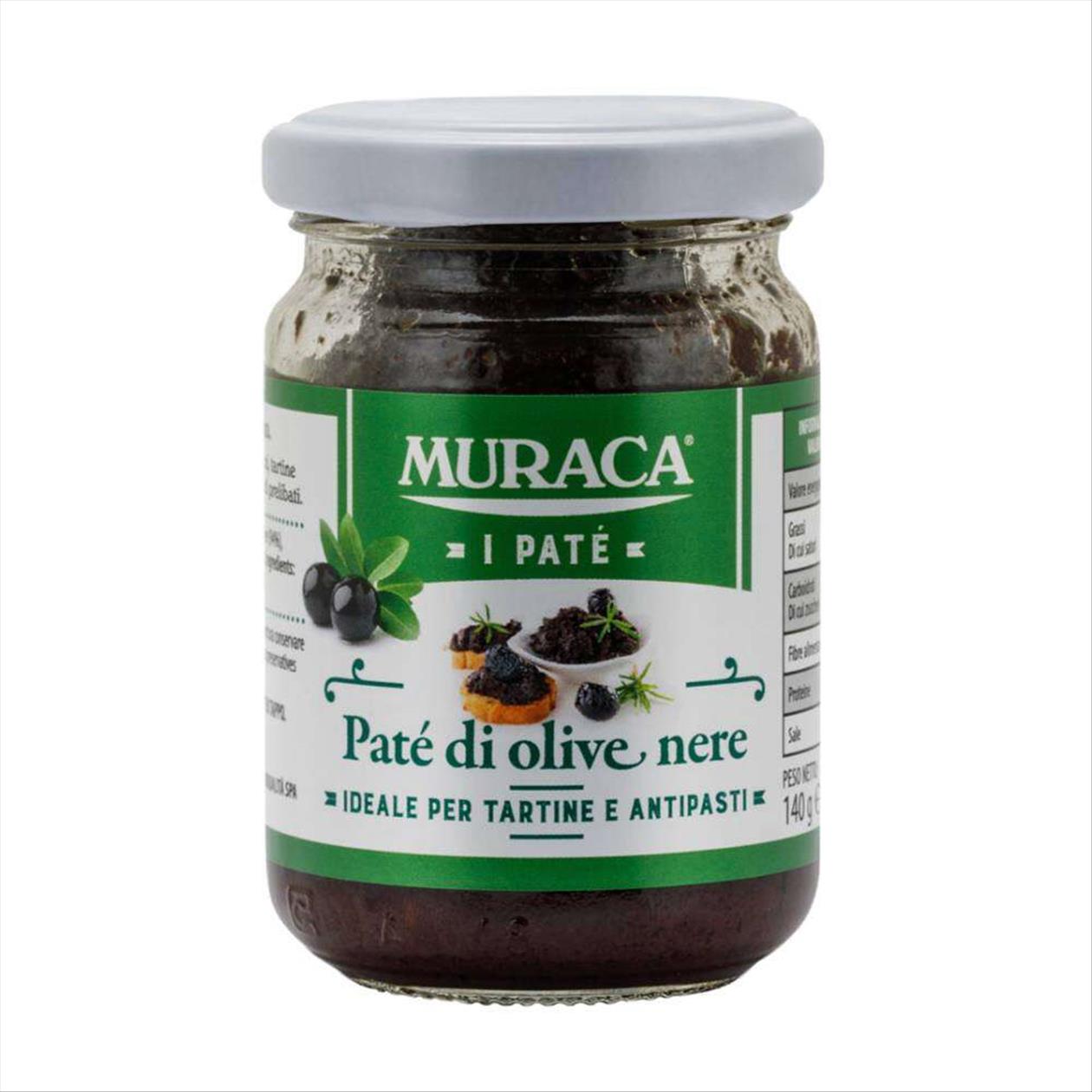 Patê de Azeitona Preta Italiano Muraca 140g