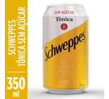 Água Tônica Sem Açúcar Schweppes Lata 350ml