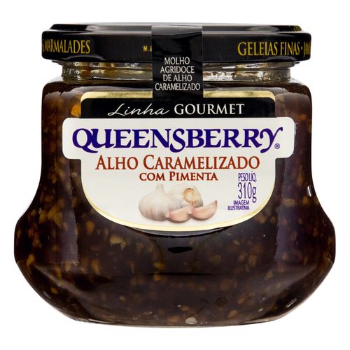Molho Agridoce Queensberry Alho Caramelizado Vidro 310 g