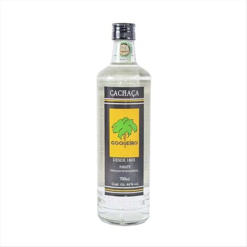 Cachaça Coqueiro Garrafa 700ml