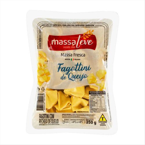 Fagottini Massa Leve Queijo 350g