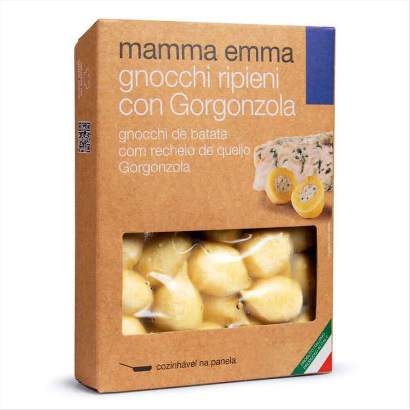 Gnocchi-Italiano-Mamma-Emma-Gorgonzola-Caixa-300g