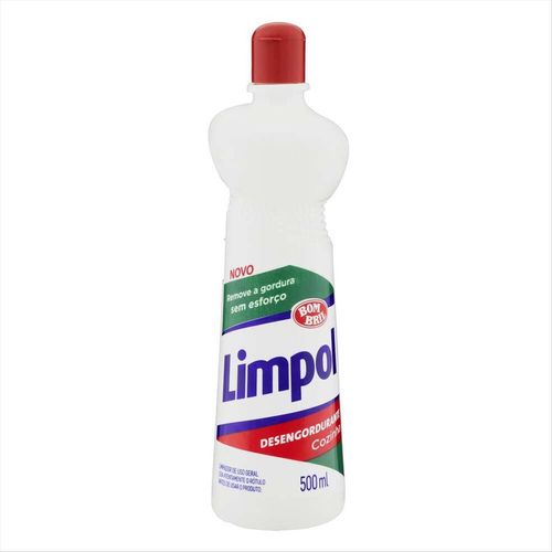 Limpador Desengordurante Cozinha Limpol Squeeze 500ml