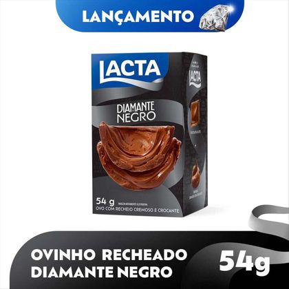 Ovo de Chocolate ao Leite Diamante Negro Lacta Caixa 54g