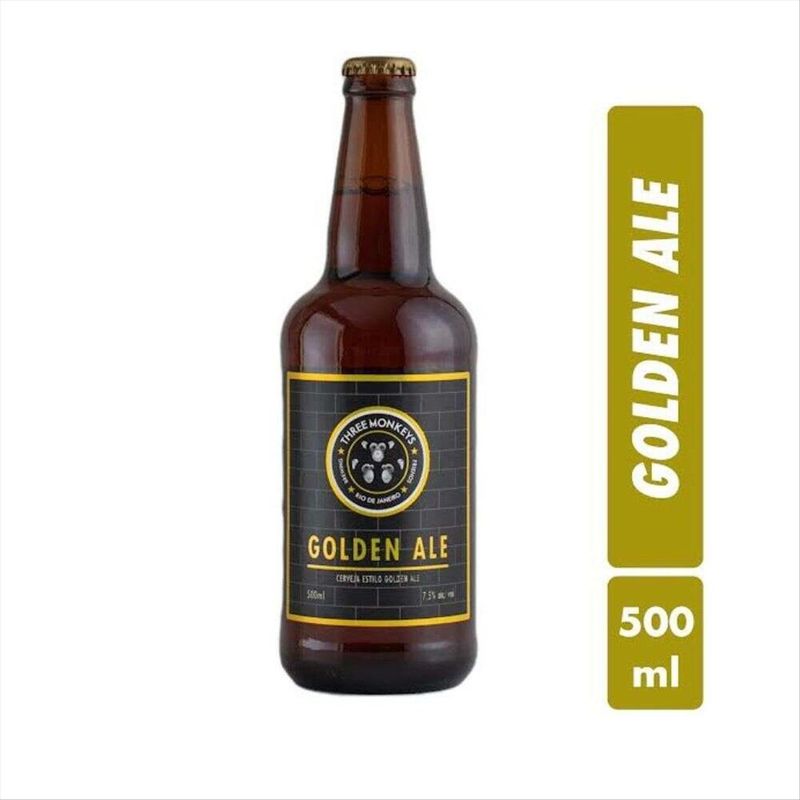 Cerveja-Brasileira-Three-Monkeys-Golden-Ale-Garrafa-500ml