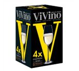 Taça Champagne Vivino com 4 unidades