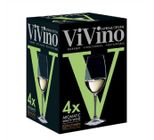 Taça Vinho Branco Vivino com 4 unidades