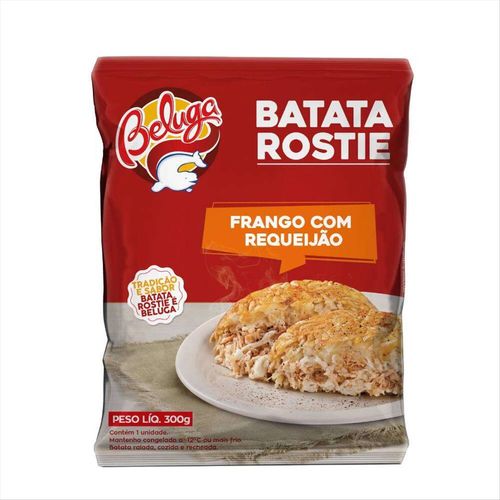 Batata Rostie Beluga Frango com Requeijão 300g