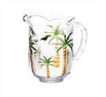 Jarra Cristal Palm Hand Painting Lyor 1,3L