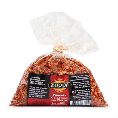 Pimenta Calabresa em Flocos Zuppa 50g