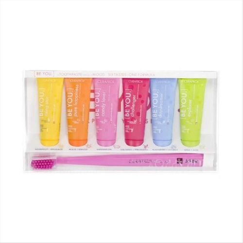 Kit Curaprox Pasta de Dente Be You com 6 Unidades 10ml cada + Escova de Dente Ultra Soft