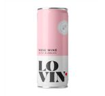 Vinho Rosé Frisante Lovin Lata 269ml