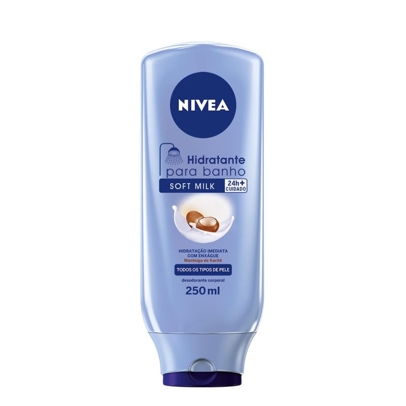 Sabonete Líquido Nivea Creme Soft Milk 250ml